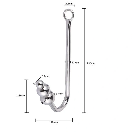 Anal 5334 Hook and Collar Cuffs Elegant Beaded with 0809